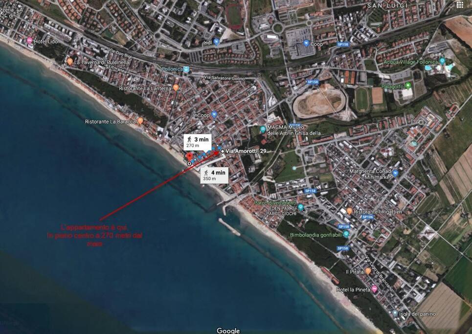 Centralissimo A Due Passi Dal Mare Follonica Exterior photo